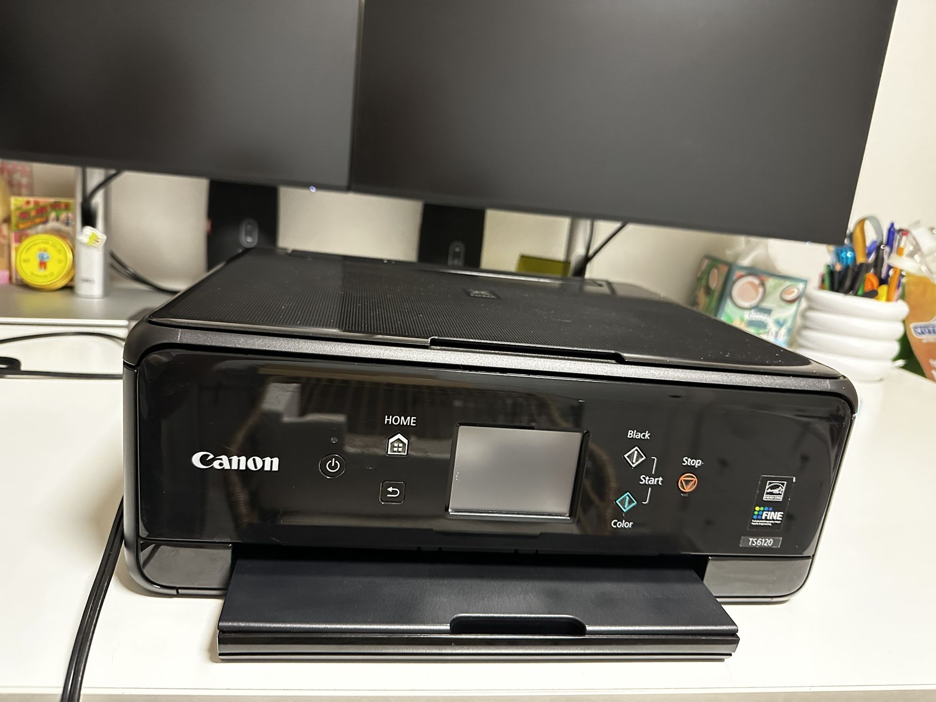 Canon Pixma TS6120 All-in-1 Wireless Inkjet Printer Copy Fax Scan