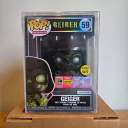 Funko Pop #59 Geiger 2026 SDCC LE 1000 GITD