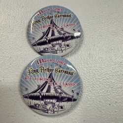King Arthurs Carousel Pins