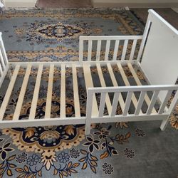 White Bed and Mattress 