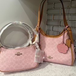 Powder Pink Purses 