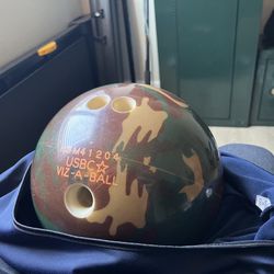 Brunswick Bowling Ball (USBC VIS-A-BALL)
