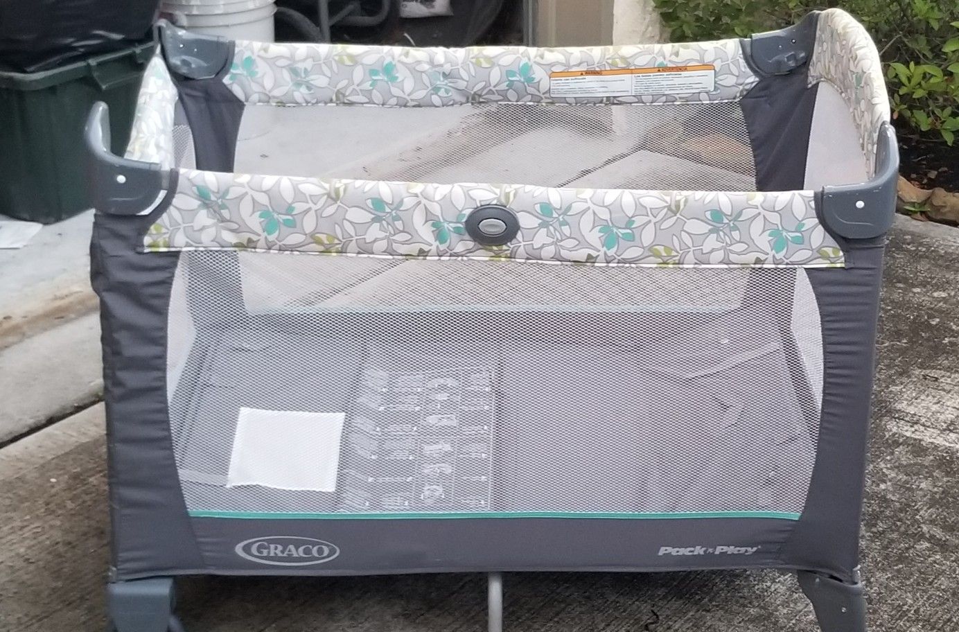Baby high chair, pack & play and baby bouncer