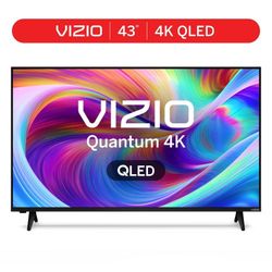 VIZIO 43" Class Quantum 4K QLED HDR Smart TV (VQD43R-10)