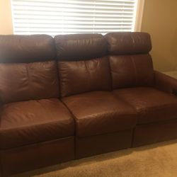High end Leather Sofa Recliner