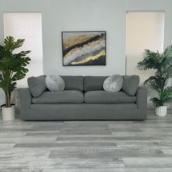 FREE DELIVERY 🚚 LOVESEAT GRANT GRAY CLOUD