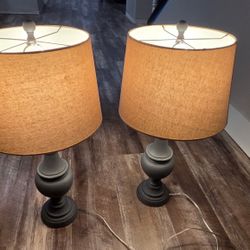 Pair Of Lamps 