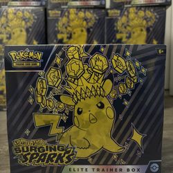 Surging sparks Pokemon ETB 