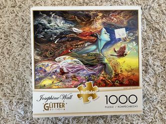 Buffalo Josephine Wall Spirit of Flight 1000-Piece Glitter Puzzle