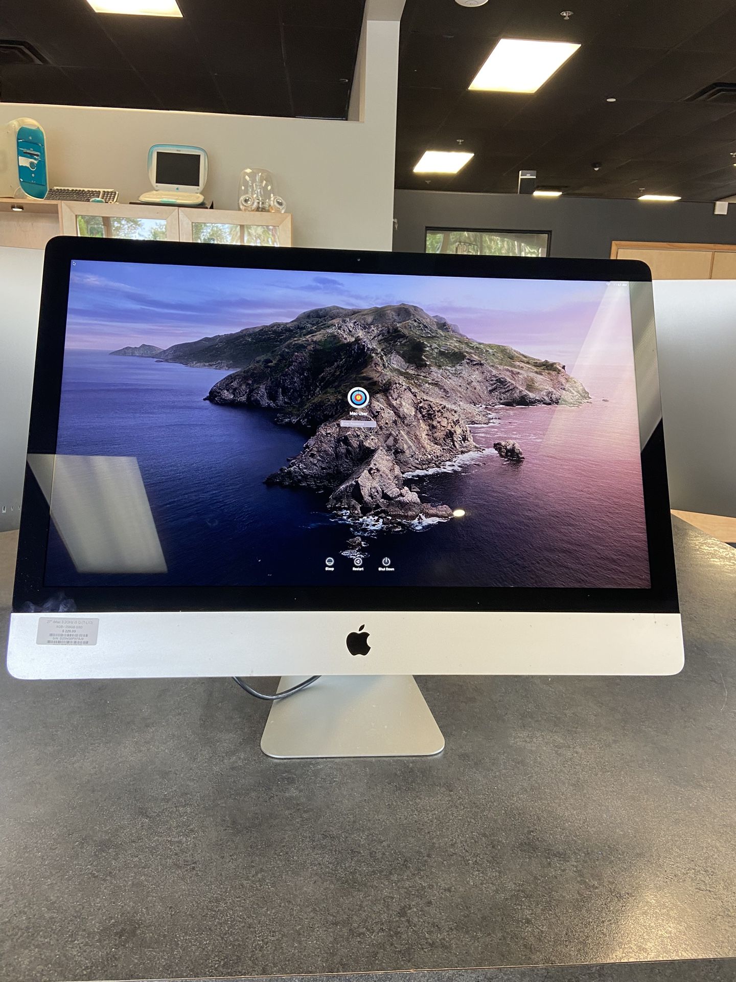 27” iMac 3.2Ghz i5 Quad Core