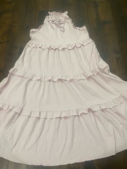 Women’s light pink purple dress size XL by SHEIN #2