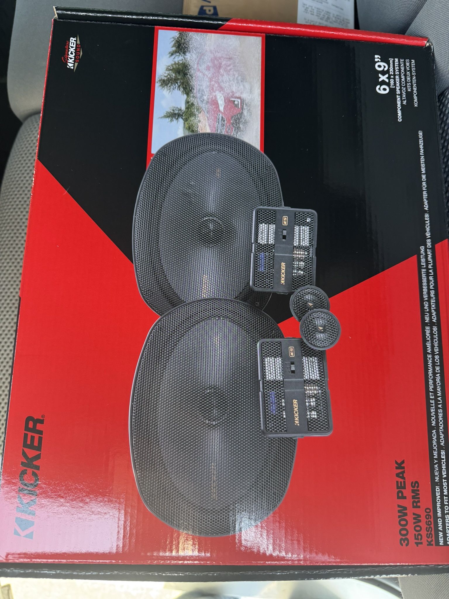 Kicker KSS690 Speakers/Tweeters