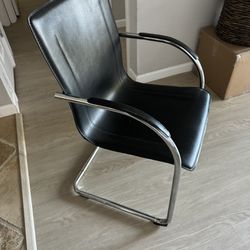 Vinyl Chrome Chair