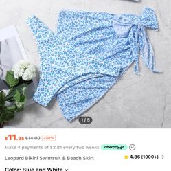 Shein 3 piece bikini 