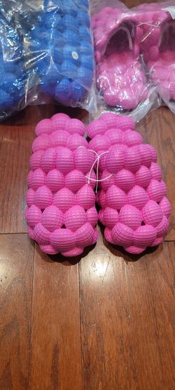 Hot Summer Personality Bubble Fashion Slippers Home Massage Bottom for Men and Women's Sandals Flip Flops 2022 Casual Shoes All sizes are available