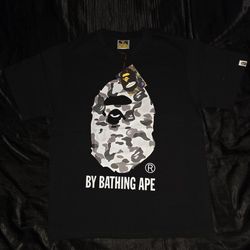 A Bathing Ape BAPE ABC Camo, Black/Grey Camo, Size S & L
