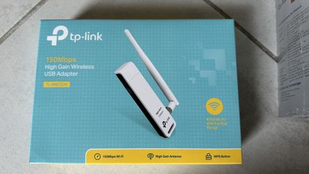 TP-LINK 150Mbps High Gain USB Adapter - TL-WN722N