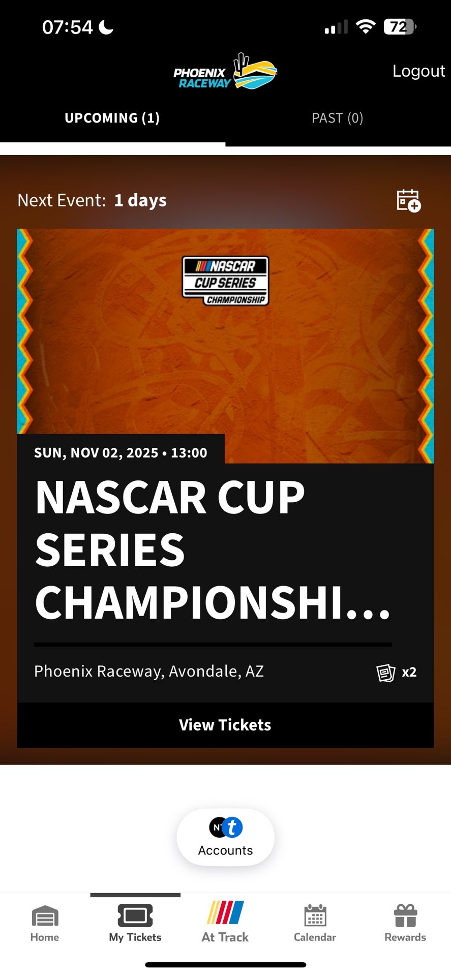 NASCAR CUP SERIES CHAMPIONSHIP WEEKEND - SUNDAY (11/2)