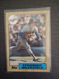 Tiffany card Fernando Valenzuela