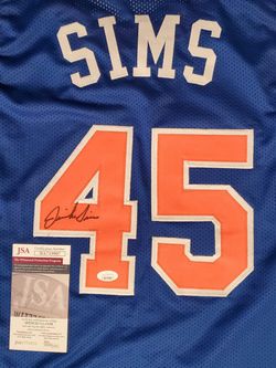 Jericho Sims Signed Jersey - Size XL