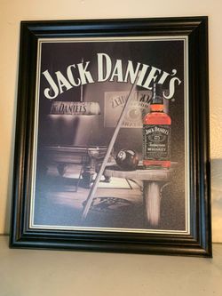 Jack Daniel picture frame