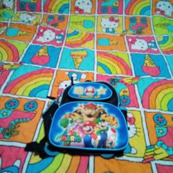 Kids Mario Bros Small Backpack 