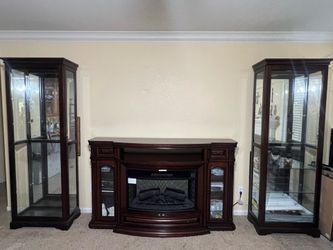 Fireplace/ TV Stand/ Cabinets/Hutches