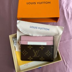 Pink And Brown Wallet