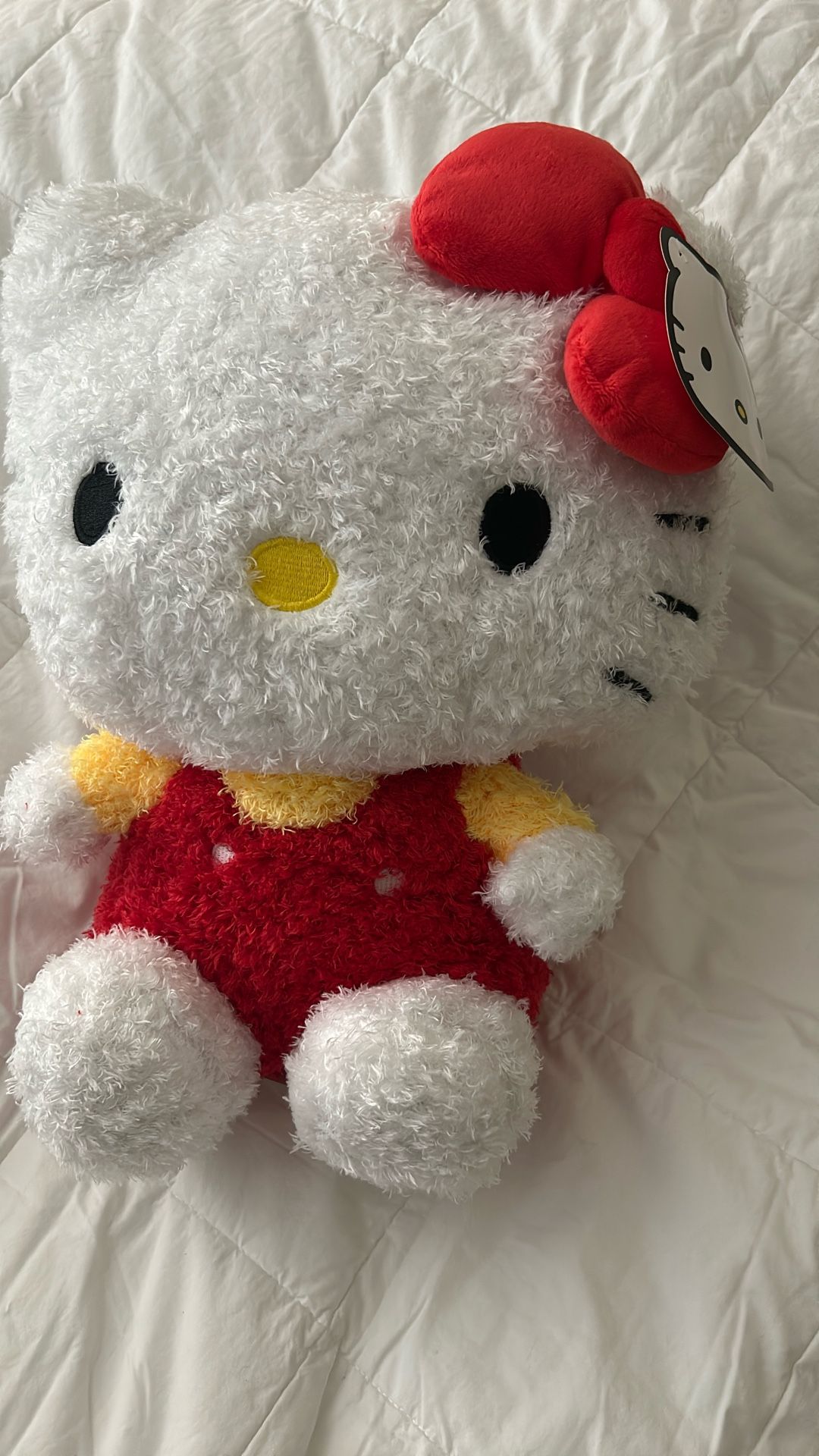 Sanrio Hello Kitty Jumbo Shaggy Fluffy Pillow.