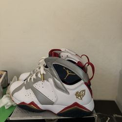 Jordan 7 Olympic Size 8.5 - Used - 140$