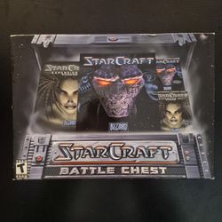Starcraft Battle Chest Sealed New In Box 