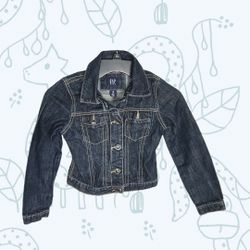 Gap Kids Black Or Deep Navy Jean Jacket Boys (or Girls) Size 8