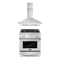LUXURY KITCHEN APPLIANCES - New Open Box RANGE OVEN COOKTOP HOOD 