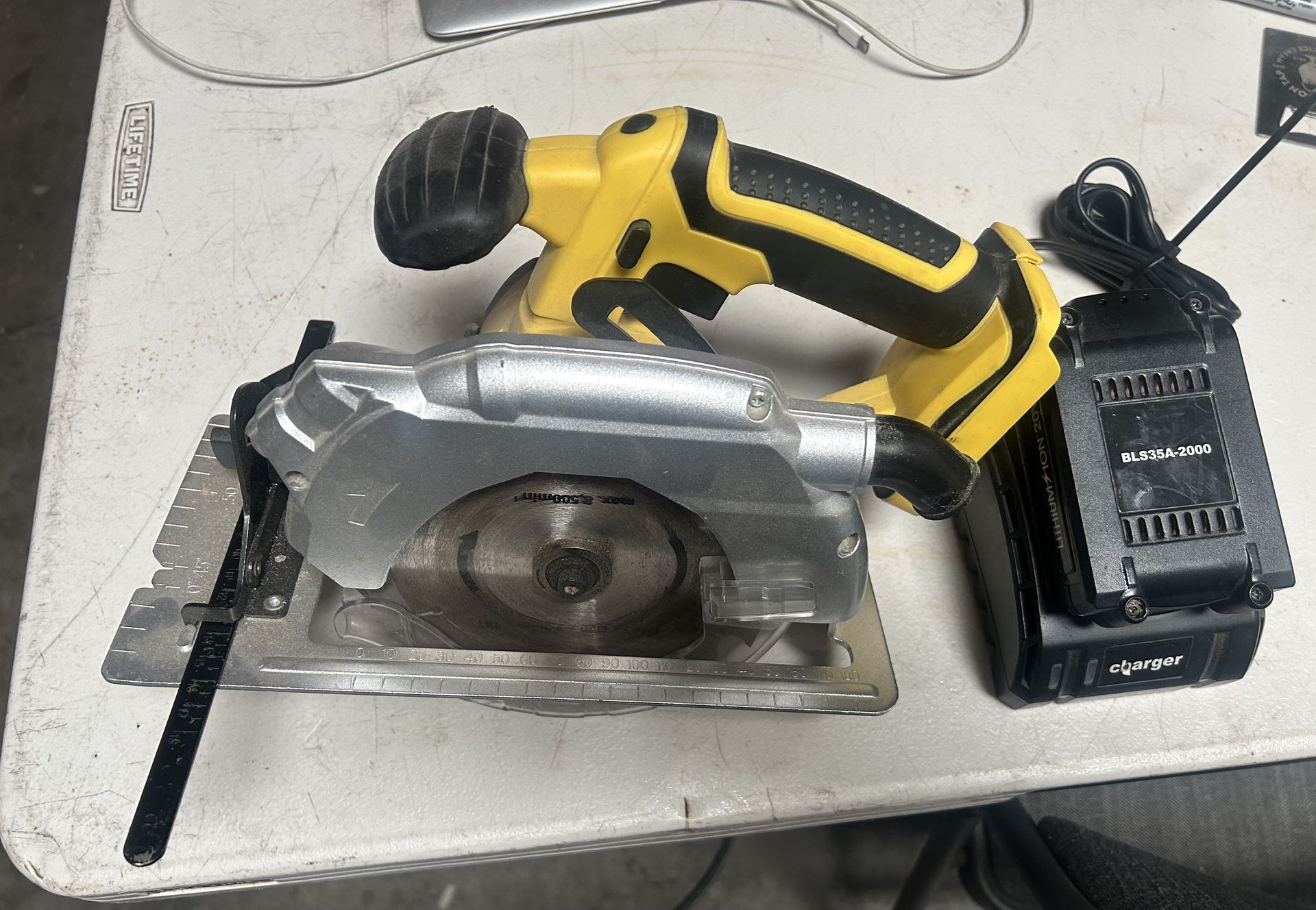 20 Volt 7 Inch Circular Saw