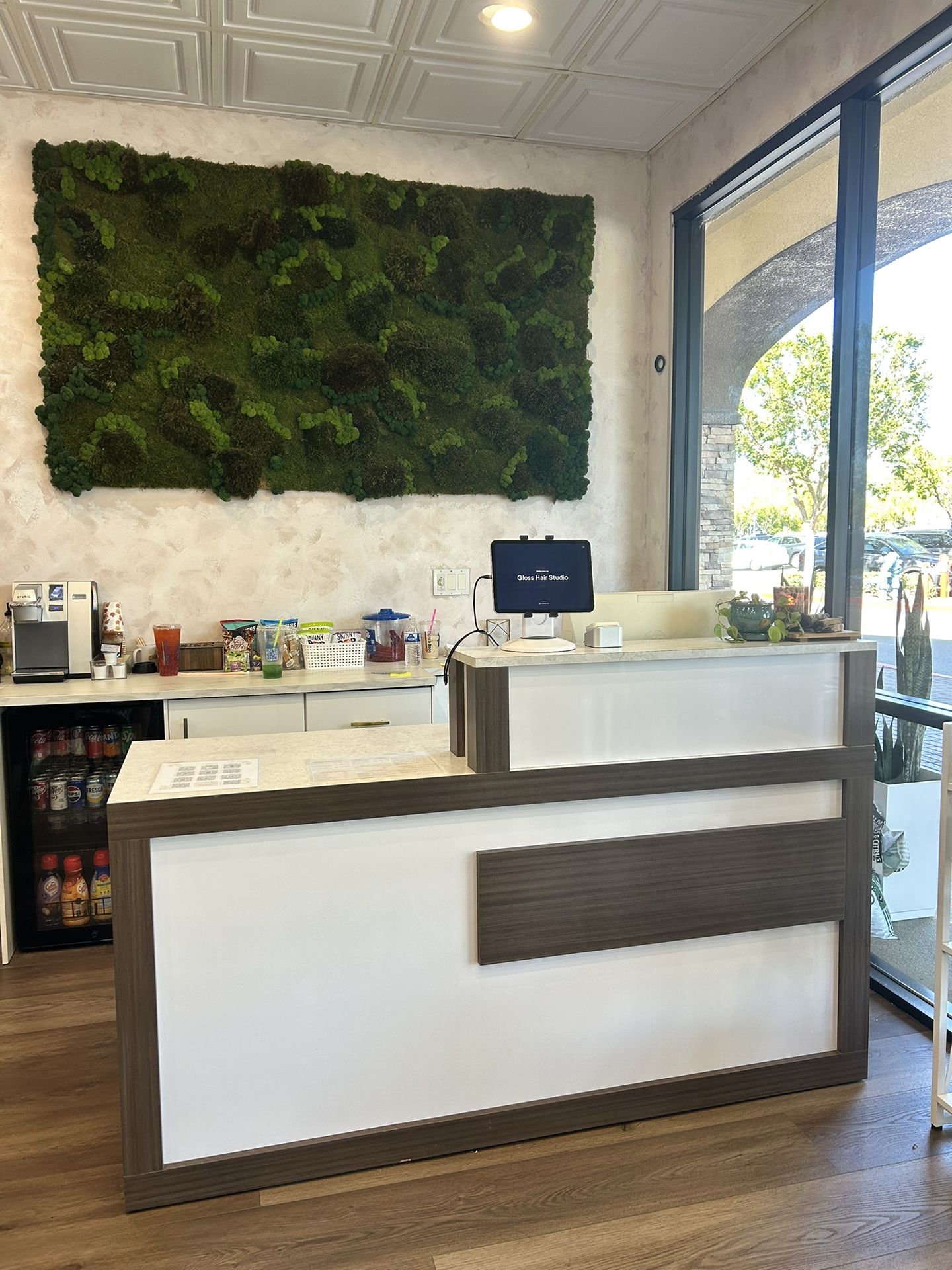 Hair Salon Front Desk