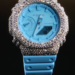 G SHOCK ICED OUT 