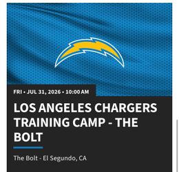 Chargers training camp tickets