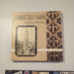 New York, NY Picture Decoration