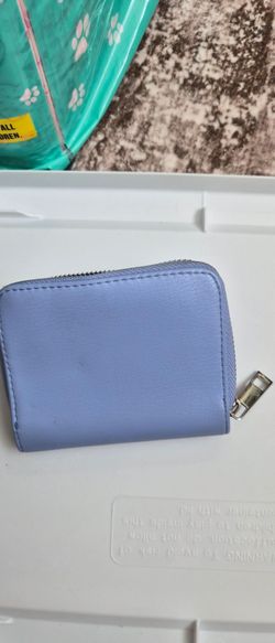 Blue wallet