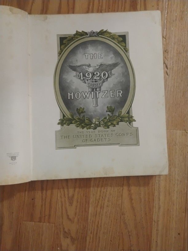 1920s THE HOWITZER UNITED STATES MILITARY ACADEMY CADET YEARBOOK