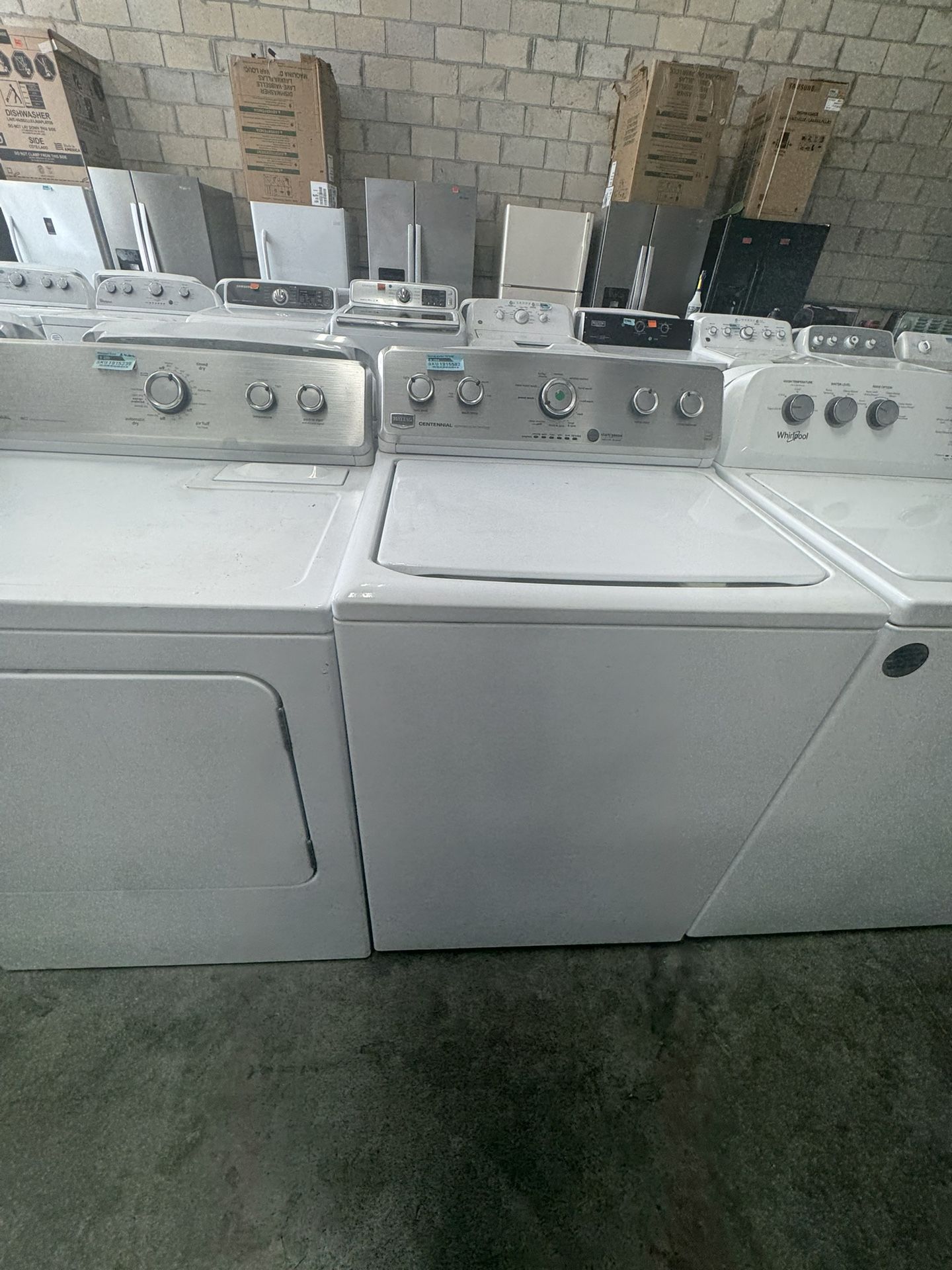 Washer And Dryer