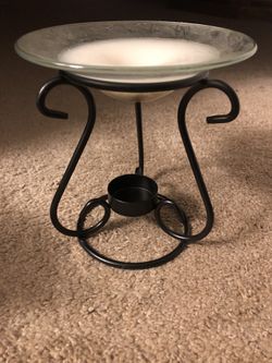 Aroma melt stand tea light holder