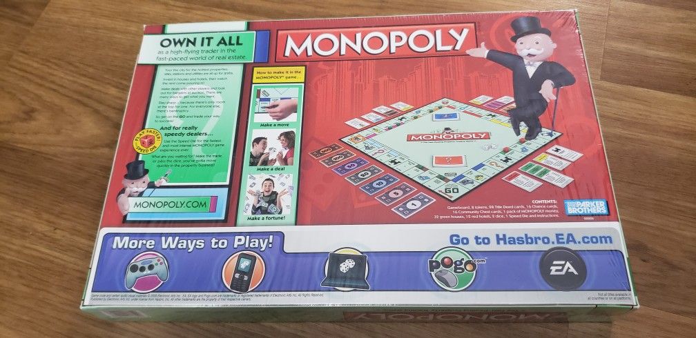 ***New & Sealed*** Classic MONOPOLY Board Game