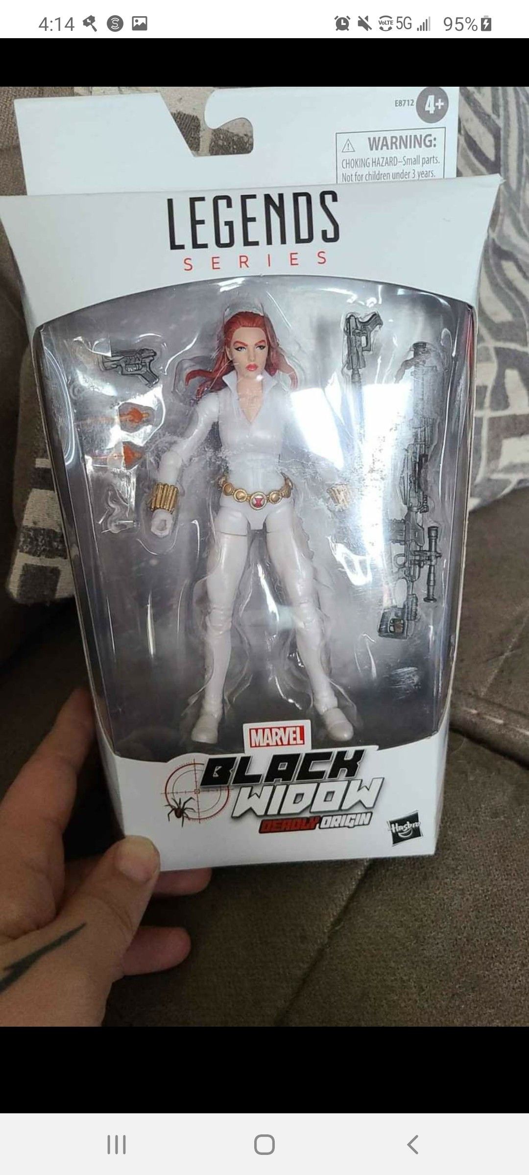 Marvel Legends Black Widow Deadly Origin