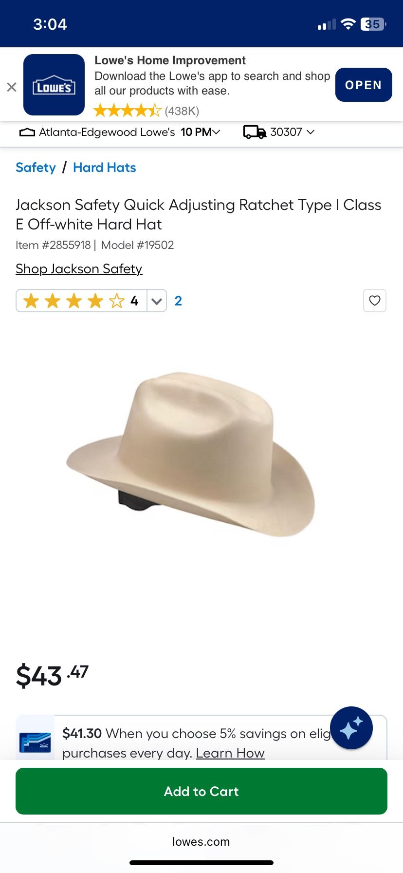 Cowboy Hard Hat