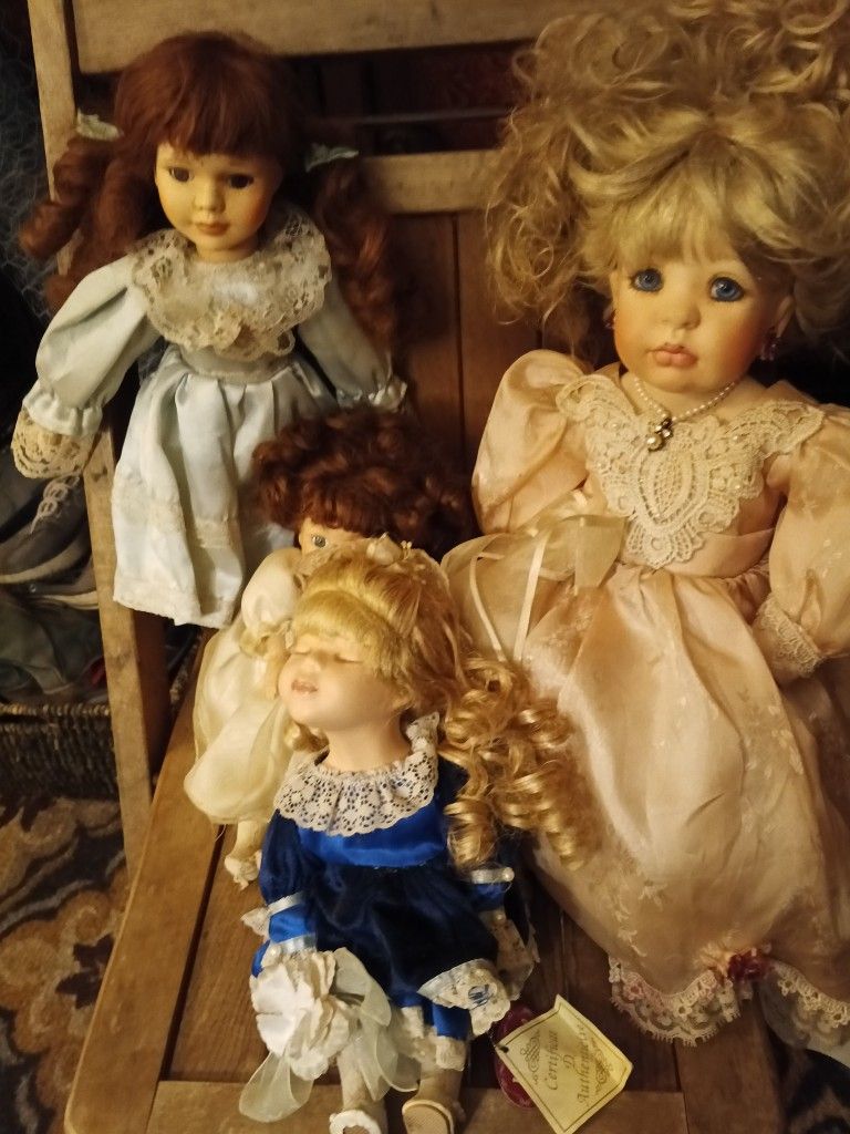 Collector Porcelain Dolls 4