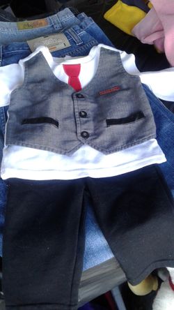 Trajesito nino 6-9 meses