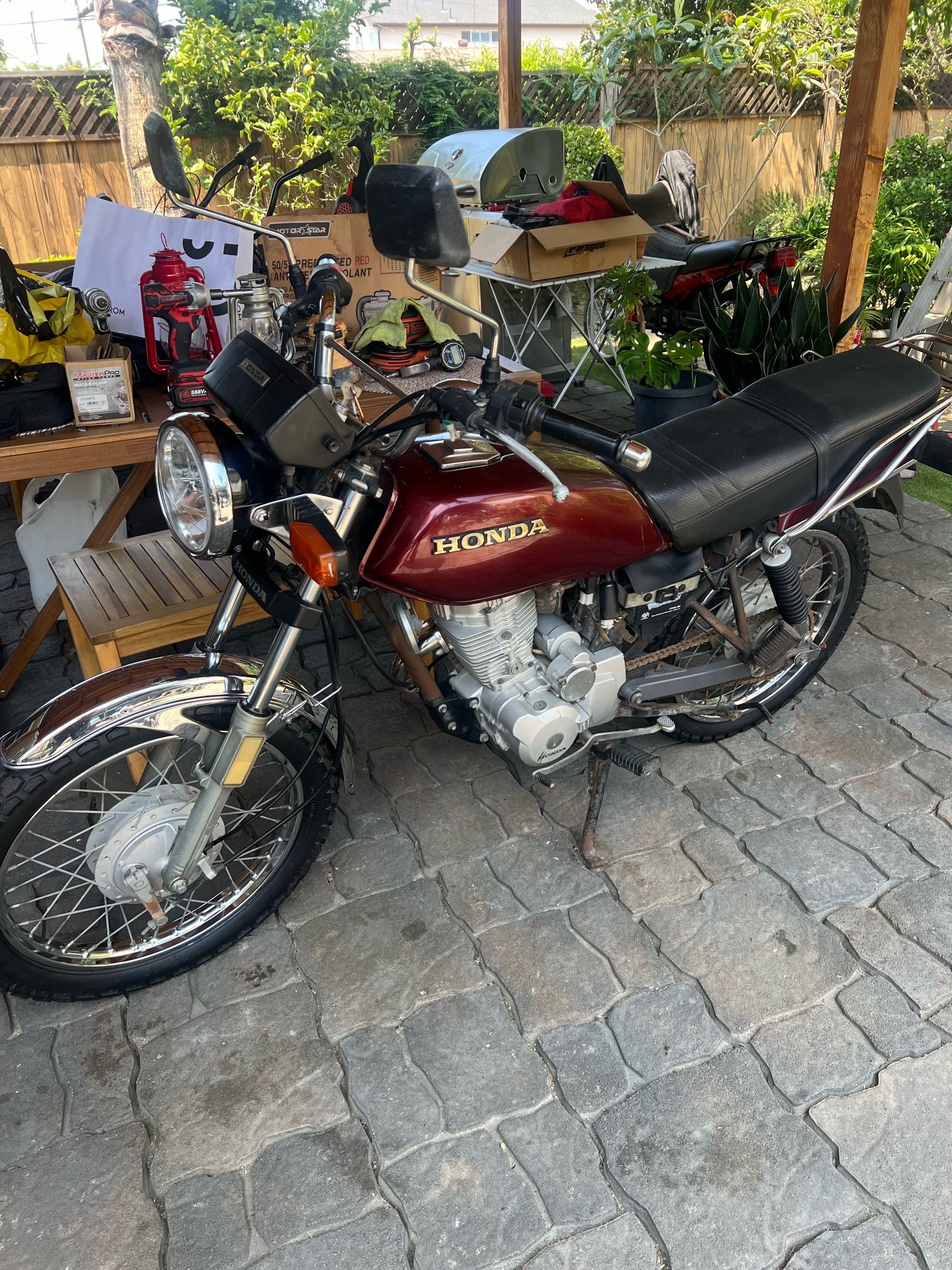 Motorcycle Honda