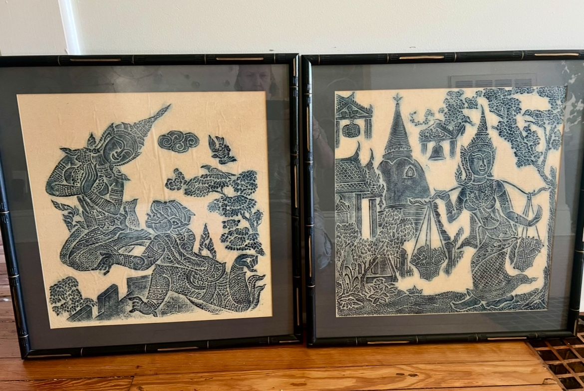 Autentic Vintage Rubbing Temples