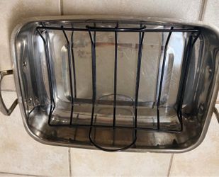Stainless Steel Roasting Pan with Rack